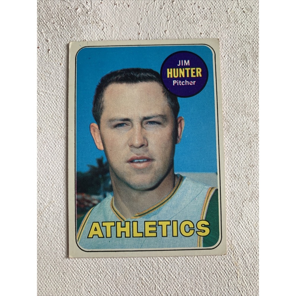 1969 Topps Set-Break #235 Jim Hunter VG